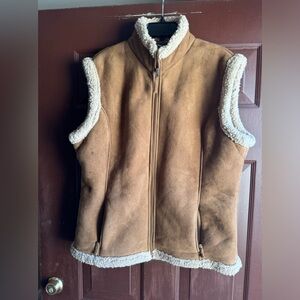 Plow and Hearth Suede Vest